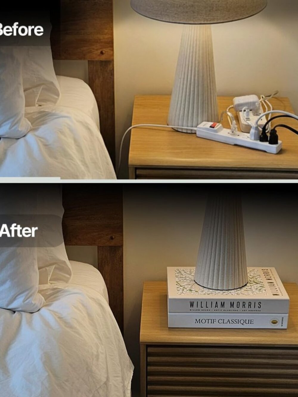 Book Shape Decorative Cable Management Box - Expandable Cable Organizer Box with - Picture 5 of 9